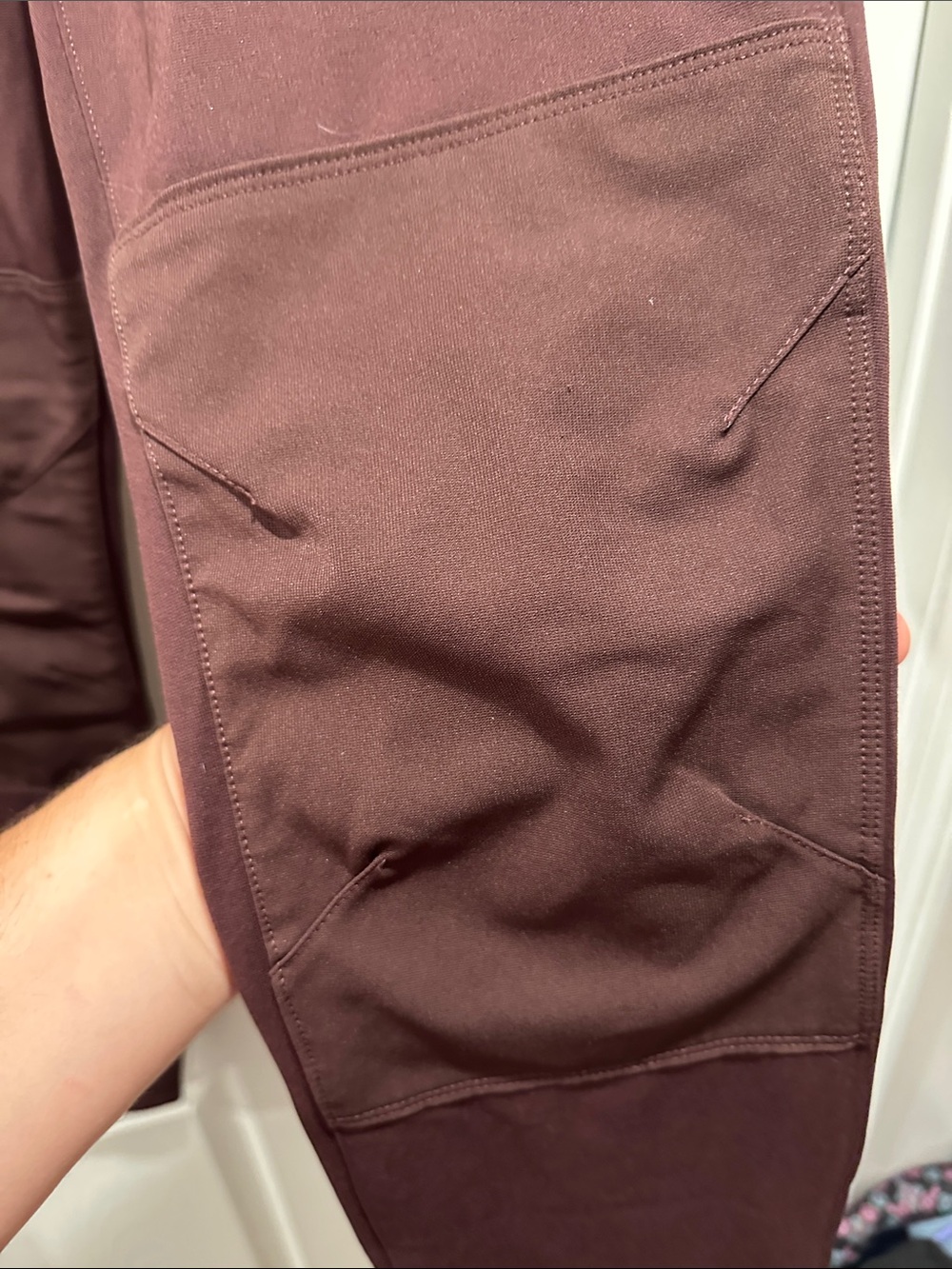 Carhartt Women's Maroon/Burgundy Jeggings - Picture 4 of 11